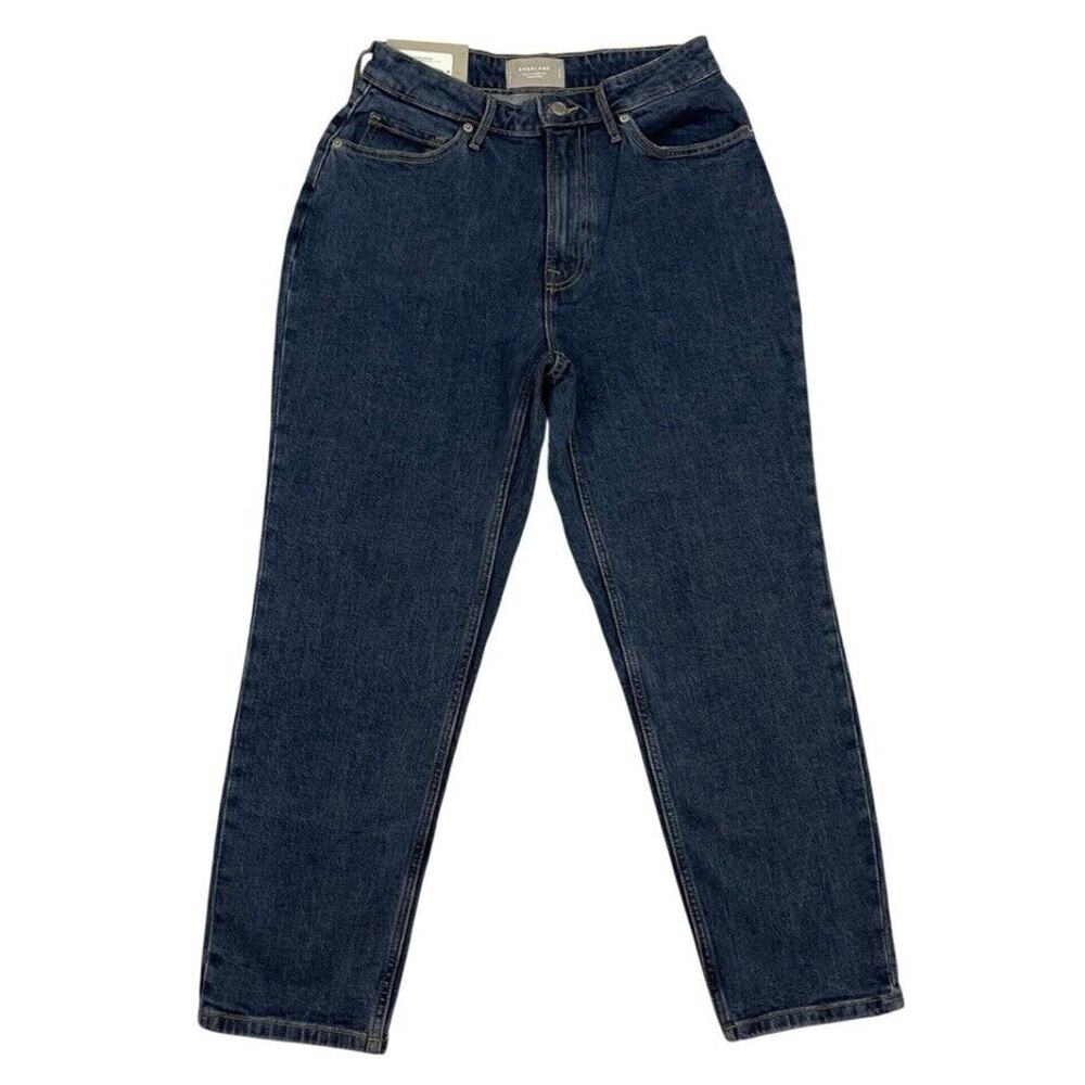 Everlane Dark Blue Straight Leg Jeans